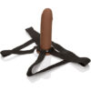 CALEXOTICS - ARNÉS CON DILDO HUECO MARRÓN - Imagen 3