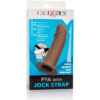CALEXOTICS - ARNÉS CON DILDO HUECO MARRÓN - Imagen 4