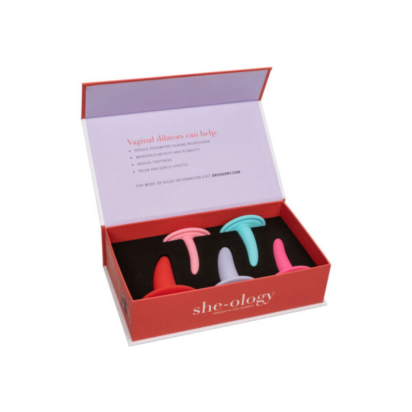 CALEXOTICS - KIT 5PC DILATADORES VAGINALES O ANALES MULTICOLOR - Imagen 3