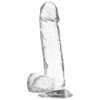 X RAY - CLEAR DILDO REALISTA TRANSPARENTE 20 CM -O- 4.5 CM - Imagen 2