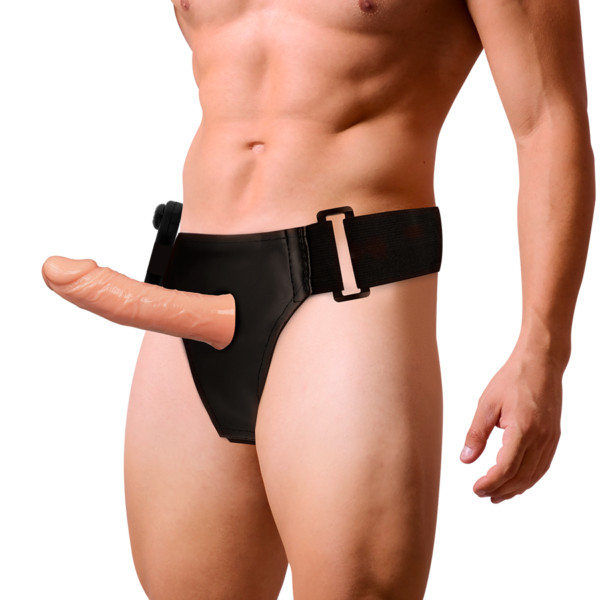 HARNESS ATTRACTION - ARNÉS  HUECO BENNY CON VIBRADOR 15 CM -O- 4.5 CM - Imagen 2
