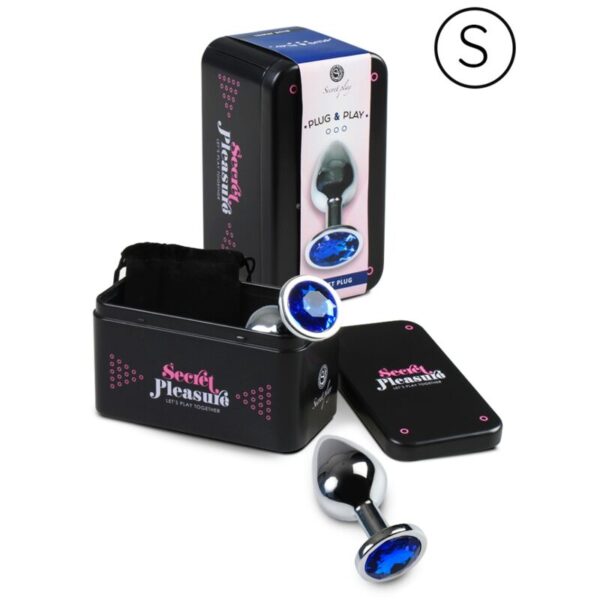 SECRETPLAY - ANAL PLUG AZUL S - Imagen 2