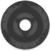POWERING - SUPER FLEXIBLE Y RESISTENTE ANILLO PENE  5CM PR08 NEGRO - Imagen 2