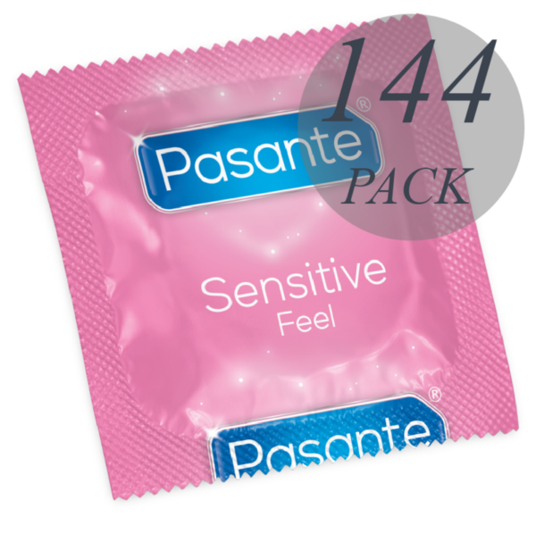 PASANTE - PRESERVATIVOS SENSITIVE ULTRAFINO 144 UNIDADES - Imagen 2