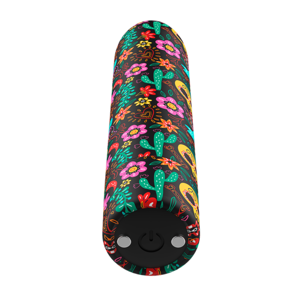 CUSTOM BULLETS - BALA RECARGABLE SKULL 10 INTENSIDADES - Imagen 3
