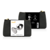 COQUETTE CHIC DESIRE - PLUG ANAL DE METAL TALLA L CRISTAL CLEAR 4 X 9CM - Imagen 2