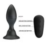 MR PLAY - PLUG ANAL CON VIBRACIÓN NEGRO CONTROL REMOTO - Imagen 4