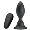 MR PLAY - PLUG ANAL CON VIBRACIÓN NEGRO CONTROL REMOTO - Imagen 3