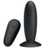 MR PLAY - PLUG ANAL CON VIBRACIÓN NEGRO CONTROL REMOTO
