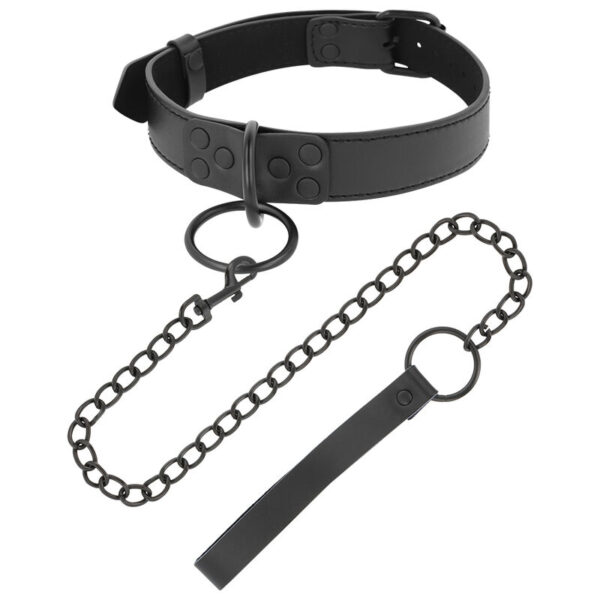 DARKNESS - COLLAR CON CADENA NEGRO - Imagen 2