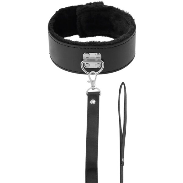 DARKNESS - COLLAR FORRADO CON CADENA TITANIUM - Imagen 2