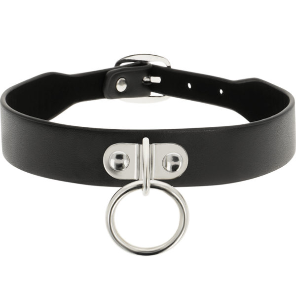 COQUETTE CHIC DESIRE - COLLAR CUERO VEGANO ACCESORIO WOMAN FETISH - Imagen 3