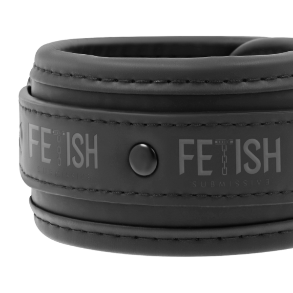 FETISH SUBMISSIVE - POSICIÓN PIERNAS ABIERTAS CON ESPOSAS CON FORRO DE NEOPRENO - Imagen 4