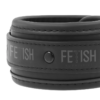 FETISH SUBMISSIVE - COLLAR Y ESPOSAS CUERO VEGANO CON FORRO DE NEOPRENO - Imagen 4