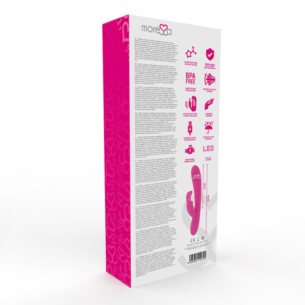 MORESSA - GINO TICKLING VAGINAL PREMIUM SILICONE RECARGABLE - Imagen 5