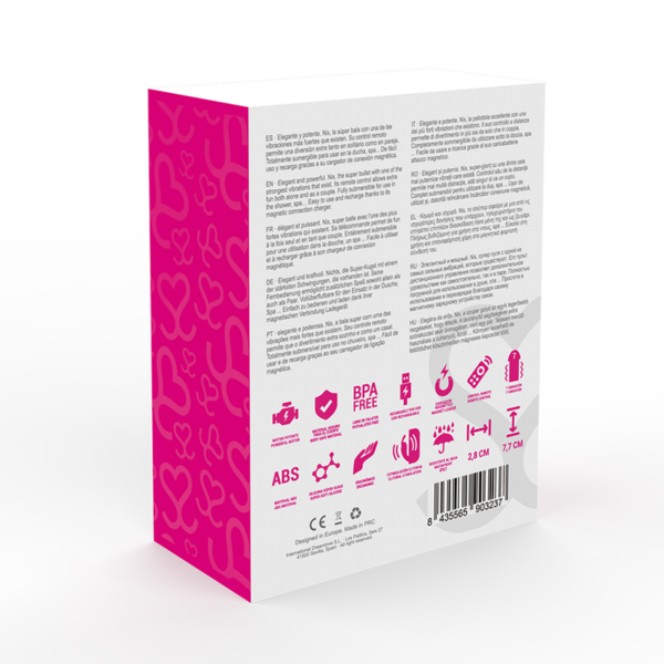 MORESSA - NIX POTENTE VIBRADOR MULTI JUEGOS CONTROL REMOTO ROSA - Imagen 4