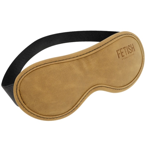 FETISH SUBMISSIVE ORIGEN - ANTIFAZ CUERO VEGANO CON FORRO DE NEOPRENO - Imagen 2