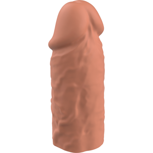 VIRILXL - EXTENSIÓN DE PENE LIQUID SILICONE V3 MARRÓN - Imagen 4