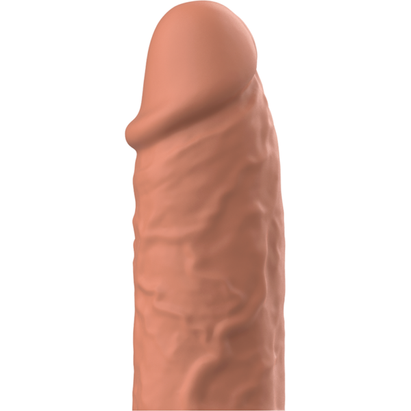 VIRILXL - EXTENSIÓN DE PENE LIQUID SILICONE V3 MARRÓN - Imagen 3