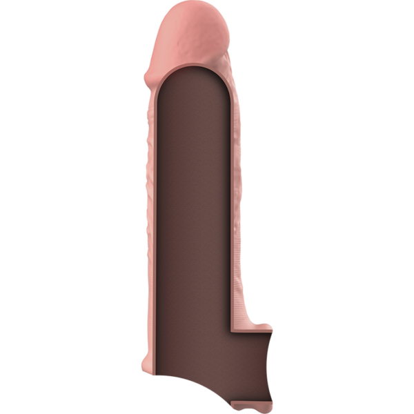 VIRILXL - EXTENSION DE PENE LIQUID SILICONE V9 NATURAL - Imagen 4