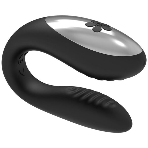 BRILLY GLAM - WE LOVE VIBRADOR PARA PAREJAS CONTROL REMOTO NEGRO - Imagen 4