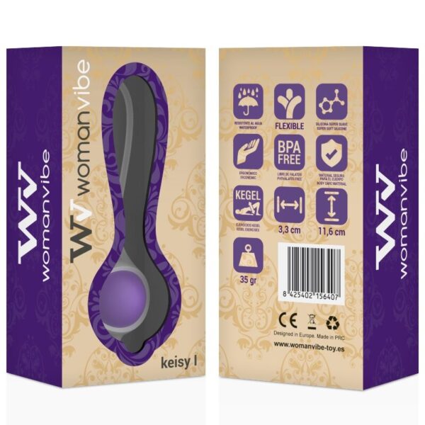 WOMANVIBE - KEISY I BOLA GEISHA SILICONA - Imagen 3