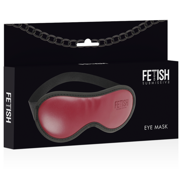 FETISH SUBMISSIVE DARK ROOM - ANTIFAZ CUERO VEGANO CON FORRO DE NEOPRENO - Imagen 4