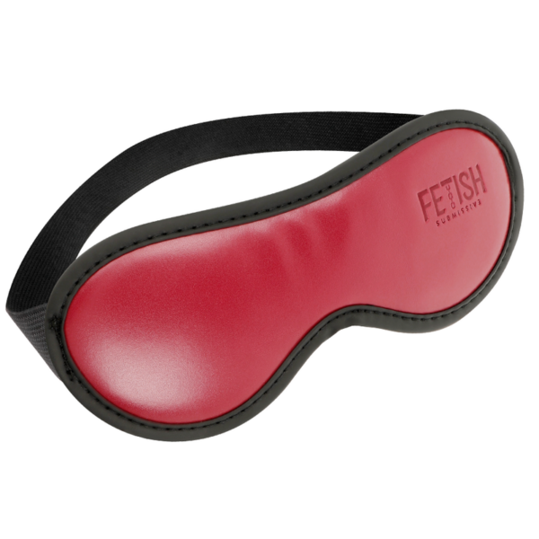 FETISH SUBMISSIVE DARK ROOM - ANTIFAZ CUERO VEGANO CON FORRO DE NEOPRENO - Imagen 2