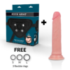ROCKARMY - HARNESS + LIQUID SILICONE DILDO PREMIUM AVENGER 19 CM -O- 3.98 CM - Imagen 2