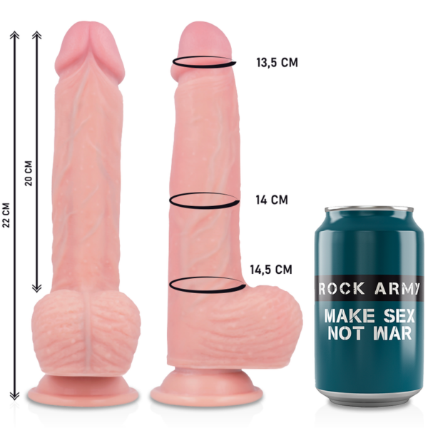 ROCKARMY - ARNES + HAWK ROTADOR Y VIBRADOR 22 CM -O- 4.6 CM - Imagen 4