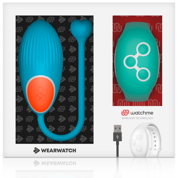 WEARWATCH - HUEVO CONTROL REMOTO TECHNOLOGY WATCHME AZUL / AGUAMARINA - Imagen 5
