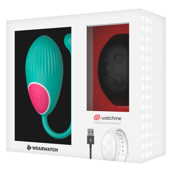 WEARWATCH - HUEVO CONTROL REMOTO TECHNOLOGY WATCHME AGUA MARINA / AZABACHE - Imagen 5