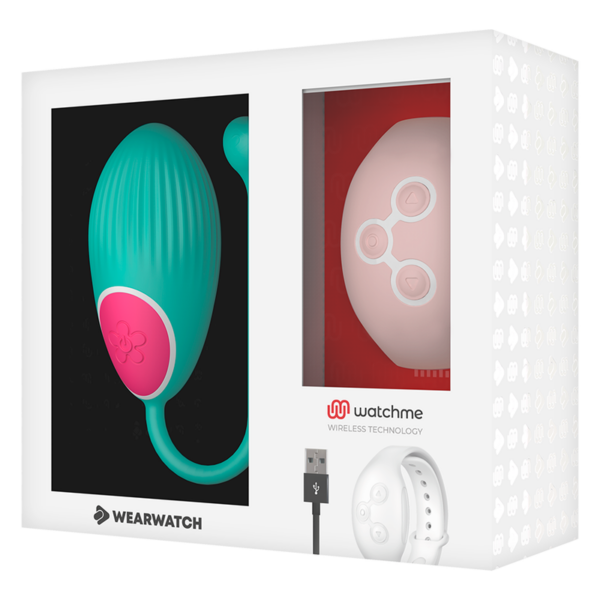 WEARWATCH - HUEVO CONTROL REMOTO TECHNOLOGY WATCHME AGUA MARINA  / ROSA - Imagen 5
