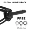 COCK MILLER - ARNES + SILICONA DENSITY ARTICULABLE COCKSIL NEGRO 19,5 CM - Imagen 2