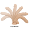 COCK MILLER - ARNES + SILICONA DENSITY ARTICULABLE COCKSIL 24 CM - Imagen 5
