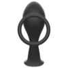 ADDICTED TOYS - PLUG ANAL CON ANILLO SILICONA NEGRO - Imagen 4