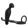 ADDICTED TOYS - PLUG ANAL CON ANILLO SILICONA NEGRO 12 CM - Imagen 3
